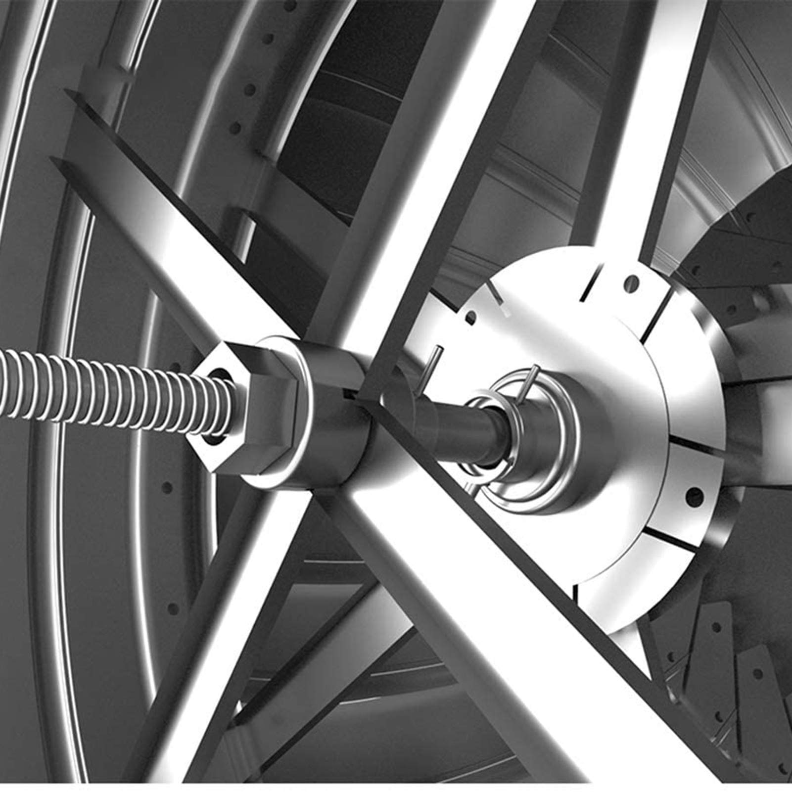 Comignolo con turbina Rotante da 300 mm per Una Ventilazione efficiente del Tetto in Case, fabbriche, soffitte e aziende agricole.