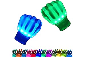 12 Colors Flash Led Light Gloves