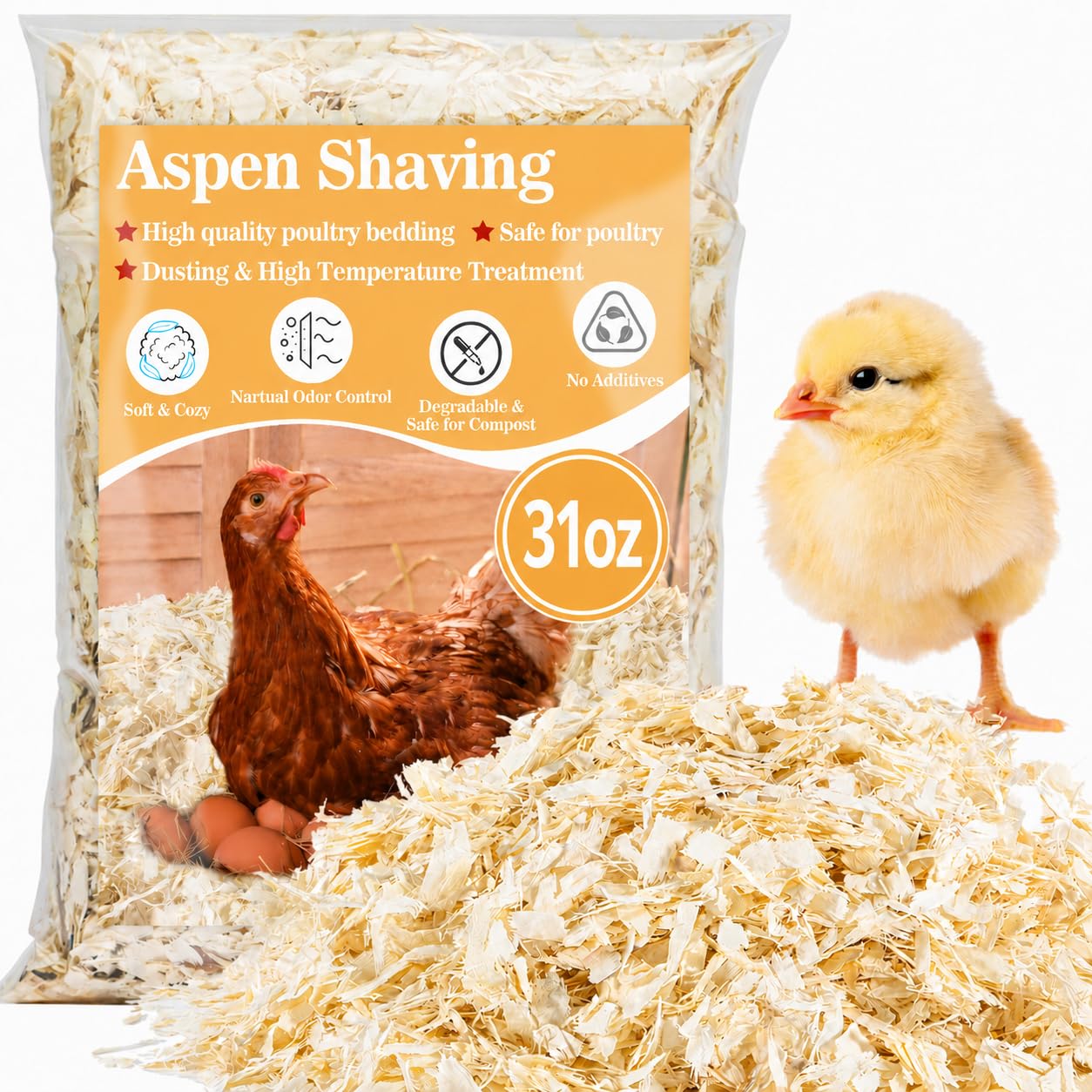 Sukh Aspen Shavings Bedding