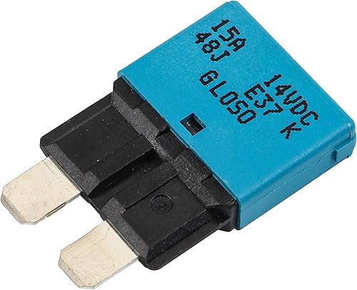 GLOSO Circuit Breaker AUTO Reset Fuse For Car Truck RV Automotive Marine Boat Trolling motor & Custom Wiring Audio battery protection E37 Auto (T1)