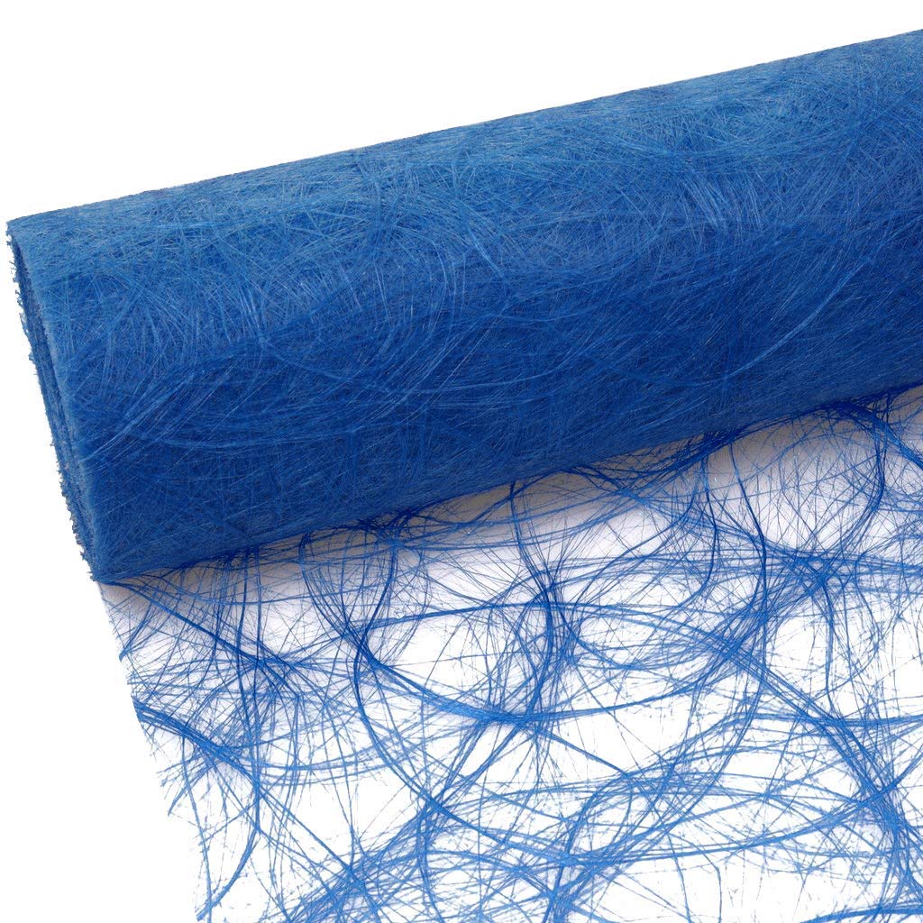 Deko AS GmbH Sizoweb Table Runner, Medium Blue, 20 cm Width x 25 Metre Roll - 64 036-R 200