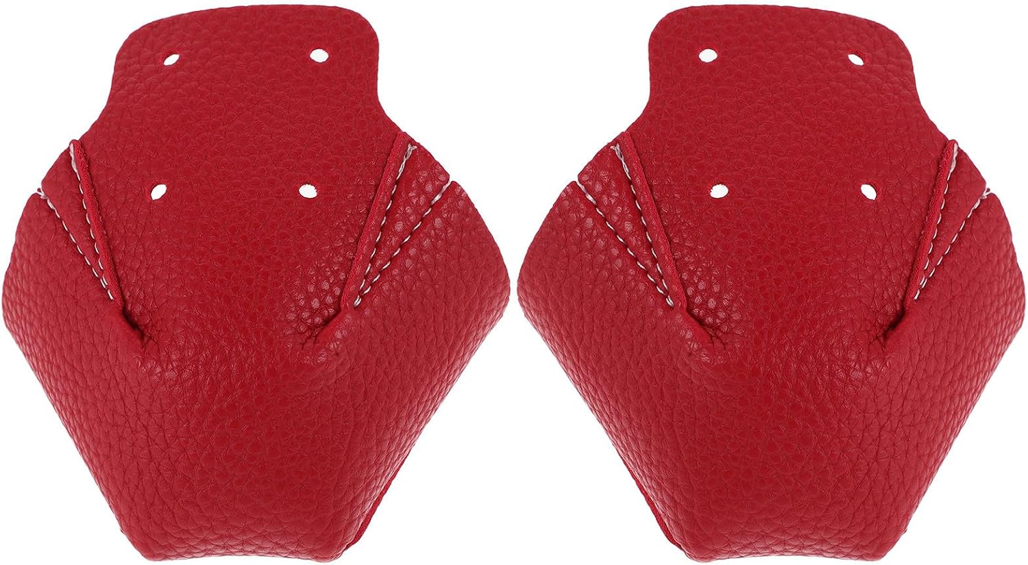 2pcs Pu Synthetic Leather Roller Skate Toe Cap Protectors for Ice Skate with Easy Wear Design and Comfortable Fit Impact Absorption Guards for Toe Protection in Skating