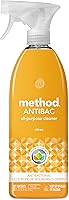 Method Citron Antibacterial All-Purpose Cleaner Spray - Kills 99.9% Household Germs, Grease Buster, 28 Fl Oz