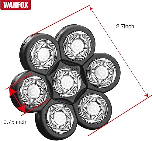 Miniatura 28 de WAHFOX Cable de carga para afeitadora de cabeza para el aseo libre Freebird Skull Shaver cabeza afeitadora, cable de cargador WAHFOX para muchas