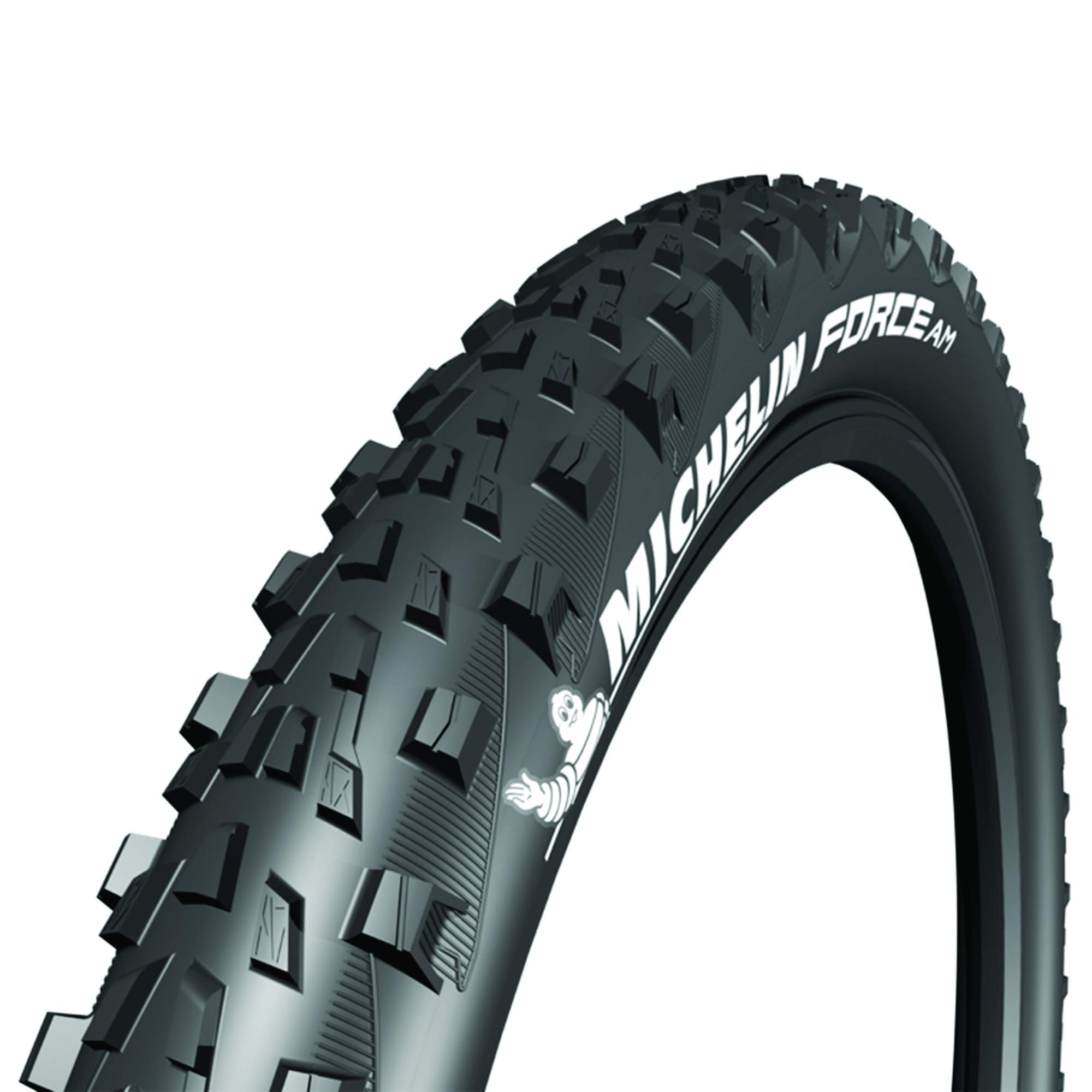 MICHELINForce AM Competition Line Front or Rear Mountain Bike Tire for  Hard, Dry and Mixed Terrain, GUM-X3D Compound