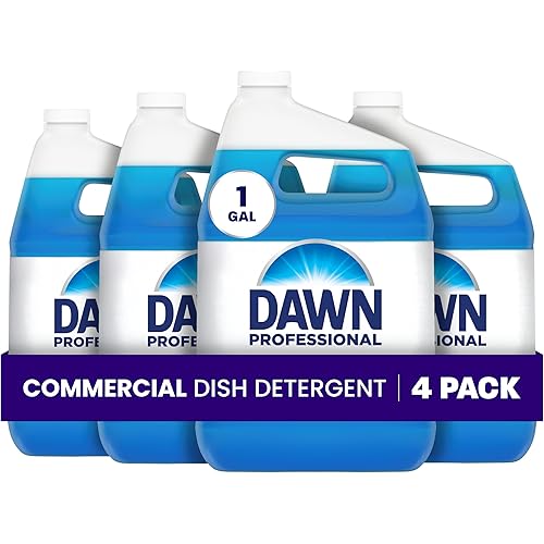 Dawn Professional Pot and Pan Detergent, Regular Scent, 3.8l (Case of 4)