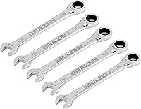 Vista 3 de BRAZEN Paquete de dos llaves de trinquete de 1/2