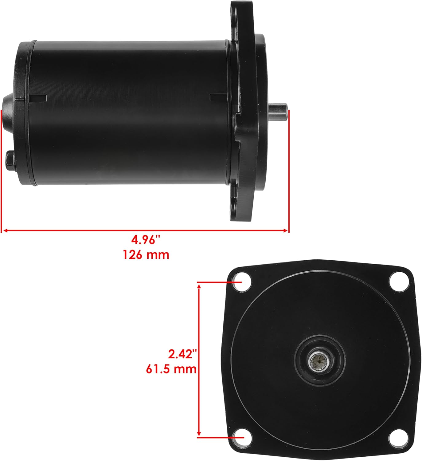 Caltric Tilt Trim Motor Compatible With OMC Johnson 433226 437801 435532