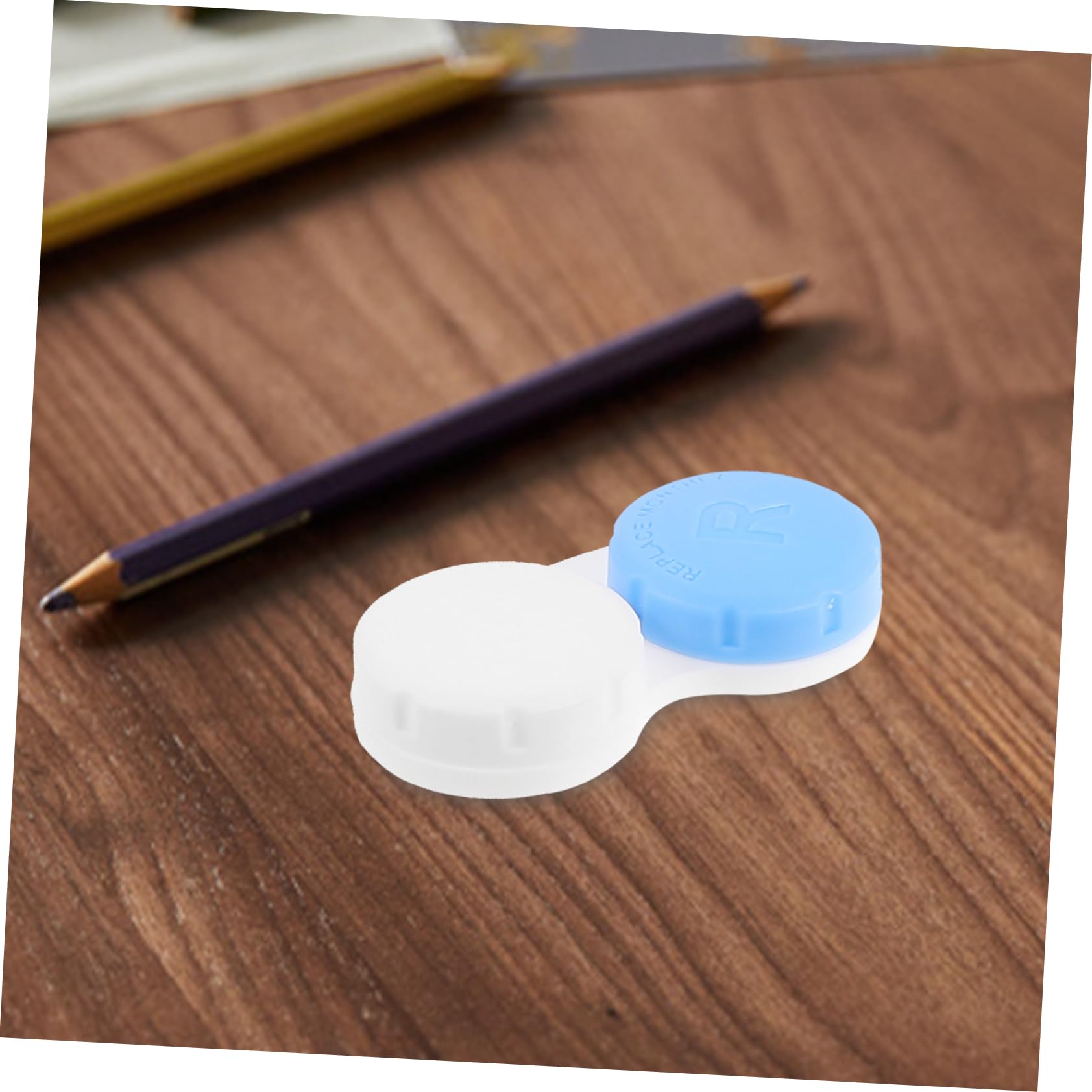 VALICLUD 5 Set Custodia Per Lenti A Contatto Porta Lenti Tascabile Adorabile Organizer Per Obiettivi Occhio Caso Di Lenti Da Viaggio Piccolo Porta Lenti A Contatto Plastica 12 Pezzi*5