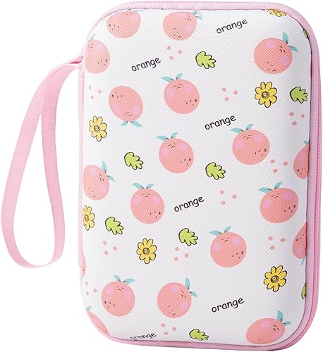 Cartoon Themed Square Storage Container Flexible Shell Internal Meshes Dividers For Gadgets Cosmetics Tools Multicolored Family Travel Storage