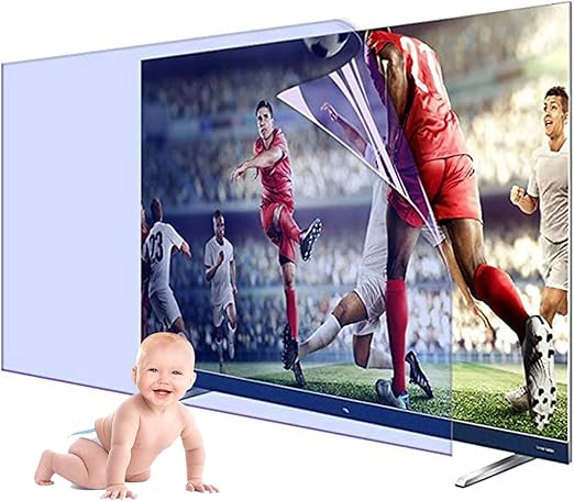 TV Schutzfolie TV Displayschutzfolie Klar - Für 60 & 65 Zoll Fernseher