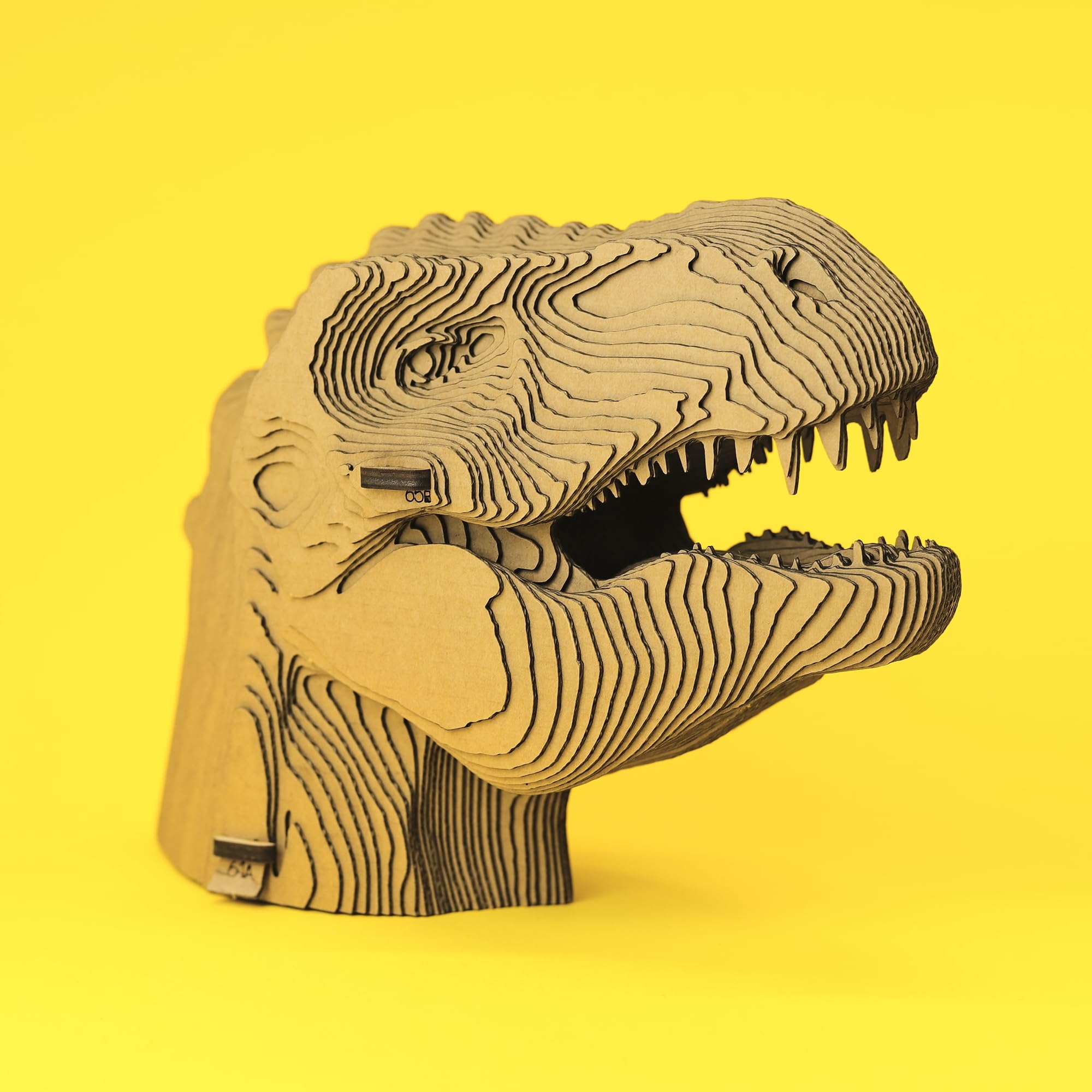 Dinosaurio T-Rex Puzzle 3D de Cartón – Maqueta para Montar