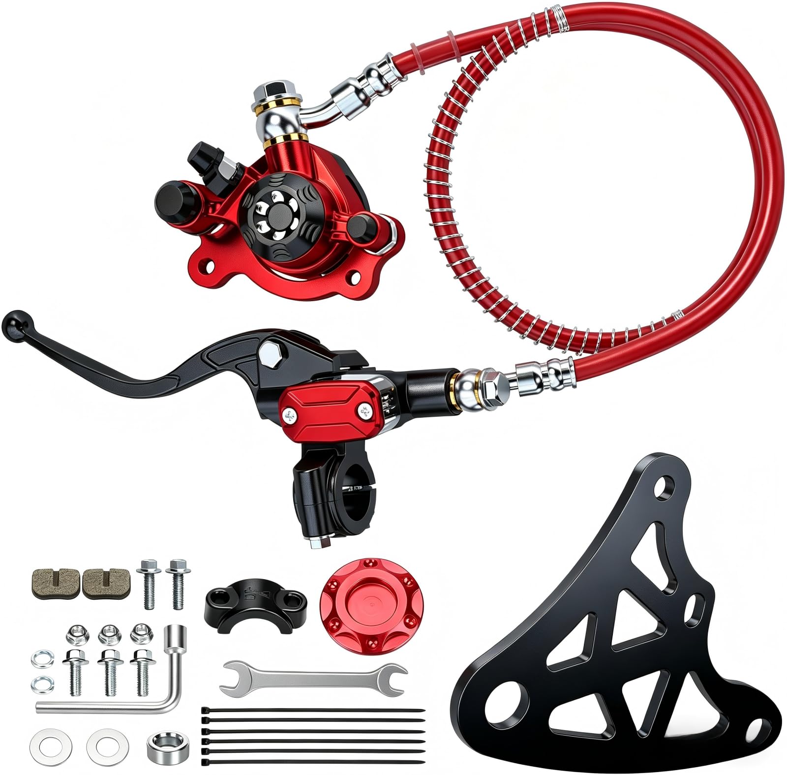 Amazon.com: RZEOZU Mini Bike Hydraulic Brakes Kit Compatible with