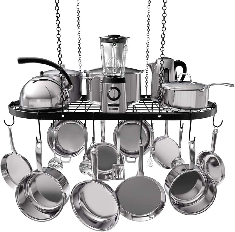 Amazon.com: Pot Racks - Pot Racks / Kitchen Racks & Holders: Home & Kitchen