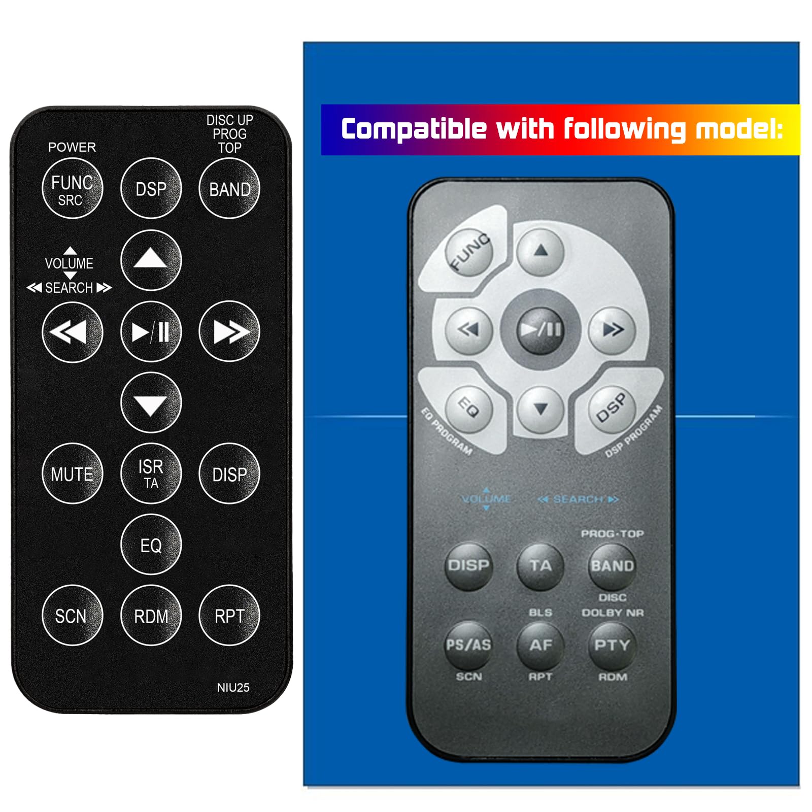 Amazon | 交換用リモコン Clarionカーオーディオビデオシステム