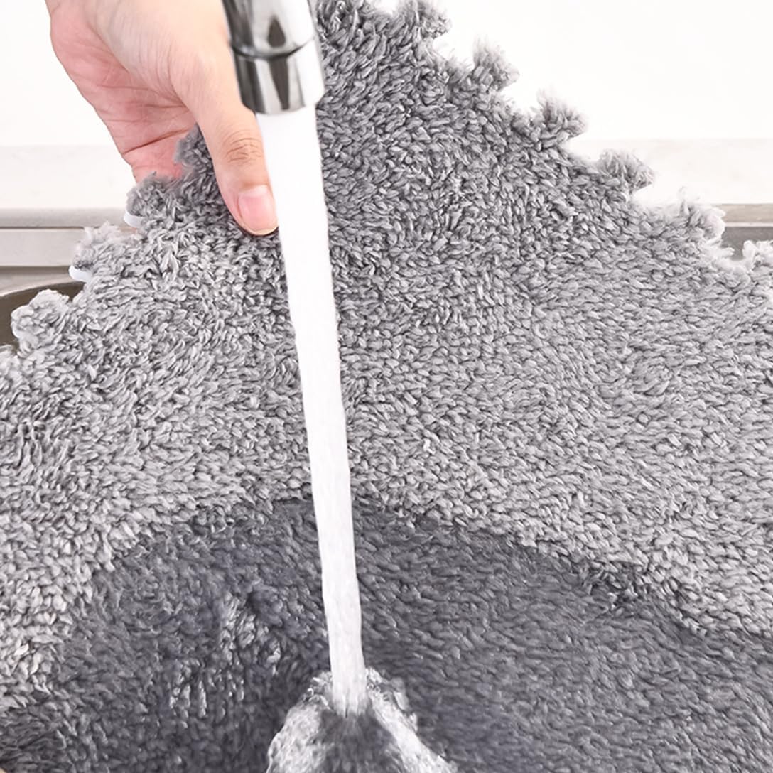 ジョイントマット 起毛 ふわふわ 大判 起毛ジョイントマット 厚手 丸洗い 滑り止め タイルカーペット 保温防寒 便利 フロアマット