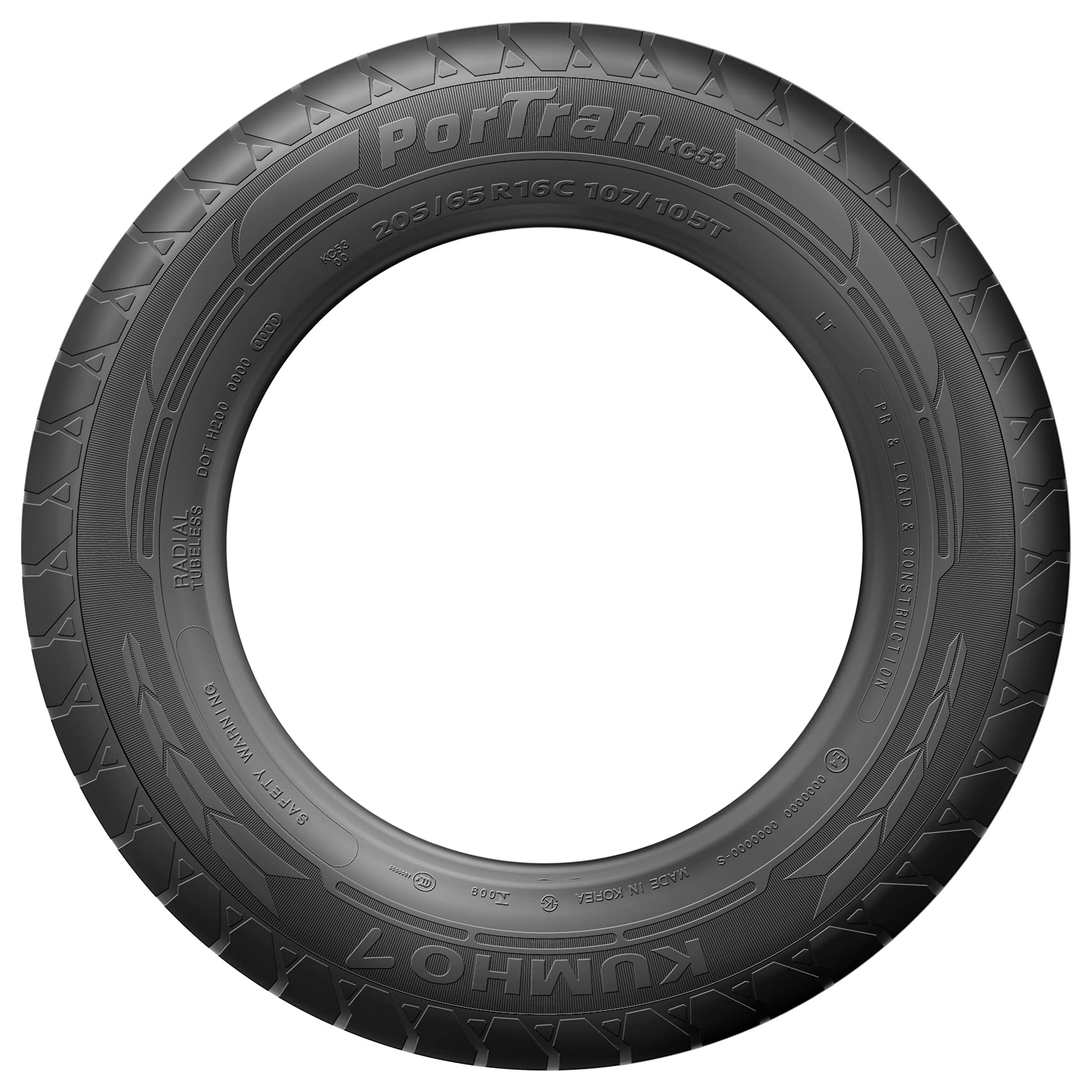 Amazon.co.jp: KUMHO(クムホ) サマータイヤ PorTran KC53 165 R13C 94 