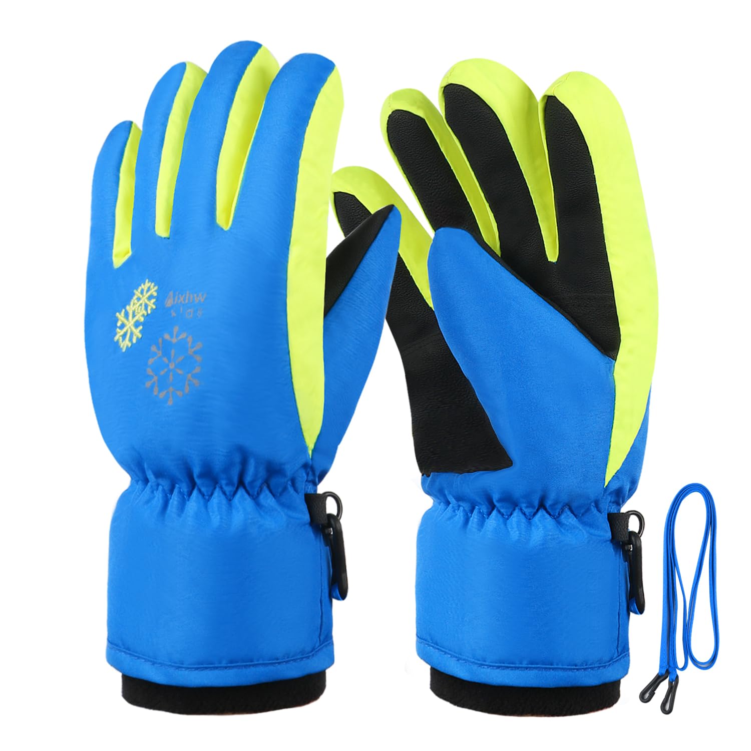 TBoonor Skihandschuhe für Kinder wasserdicht warm Winterhandschuhe Schnee | Winterhandschuhe Kinder Skihandschuhe wasserdicht winddicht warm verdickt Skifahren Snowboarden Outdoor Sport Winter