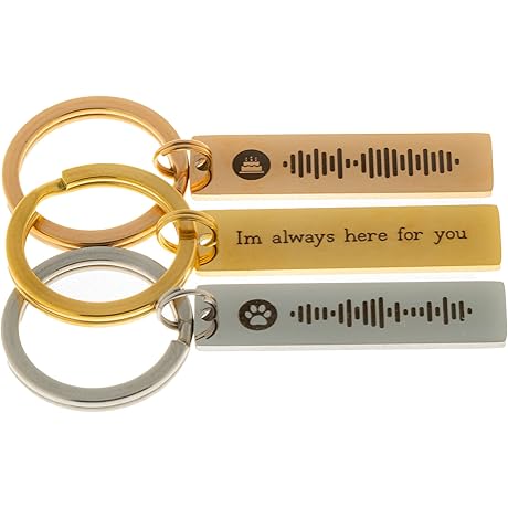 Personalized Spotify Keychain: Make Your Music Tangible