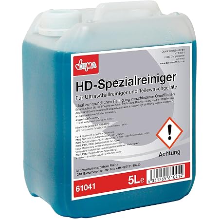 DELLWING HD Nettoyant Ultrasons Acide 5L - Concentré Premium Pour Surfaces Aluminium Et Pièces Techniques