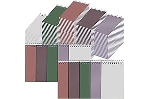 Leinuosen 3x5 Mini Spiral Notebooks