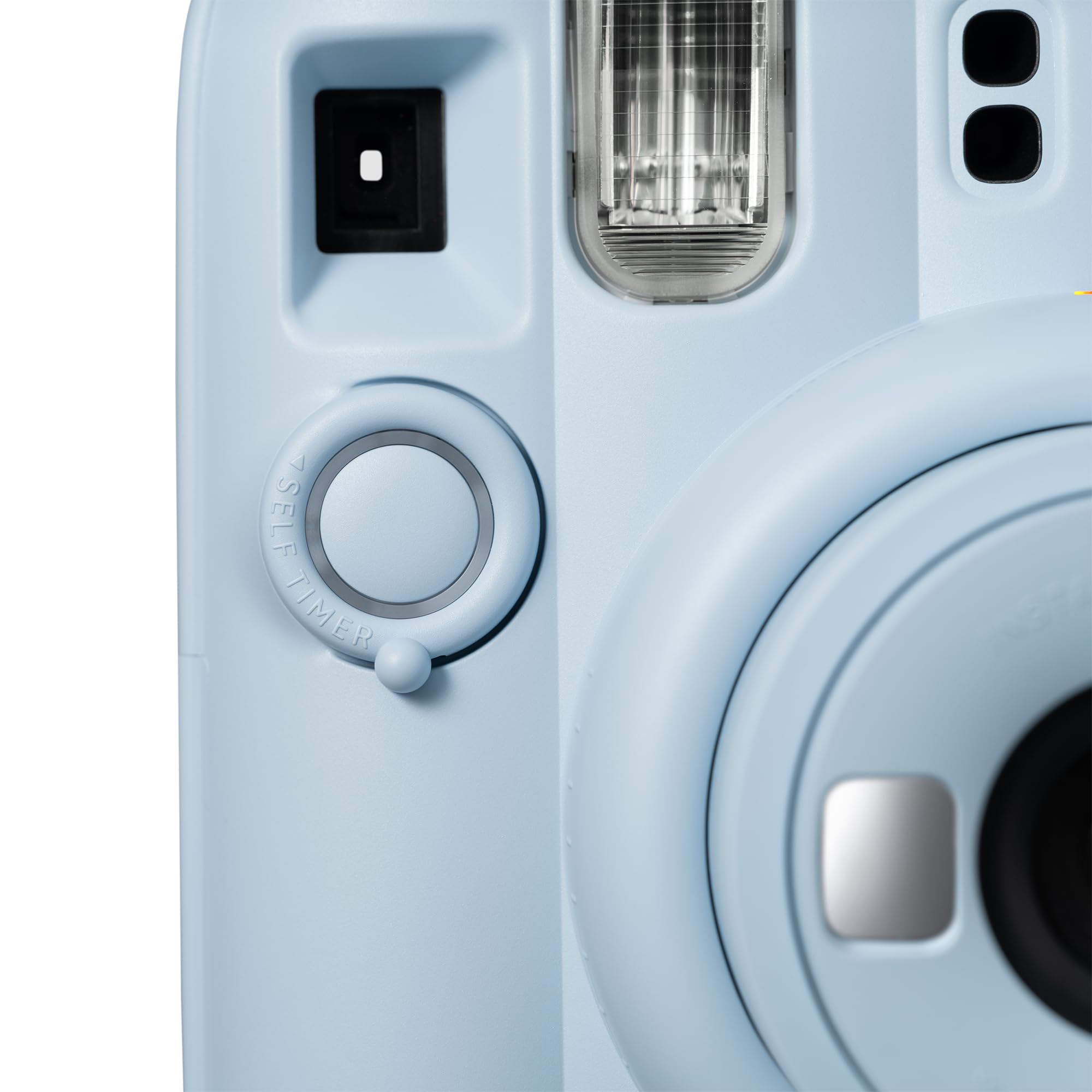 Appareil Photo instantané instax Mini 13 avec Flash Automatique intégré, Miroir pour Selfies intégré, Mode Gros Plan et retardateur, Bleu Glacé