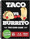 Taco vs Burrito - The Wildly Popular Surprisingly Strategic Card Game Created by a 7 Year Old - 5 Ways to Play - a Family-Friendly Party Game for Kids, Teens & Adults