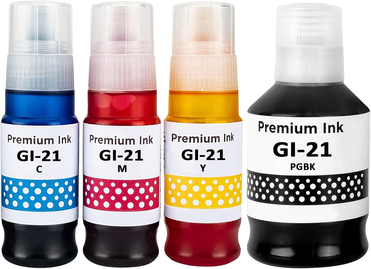 GI21 GI-21 Ink Refill Bottles Compatible for Canon G3270 Printer