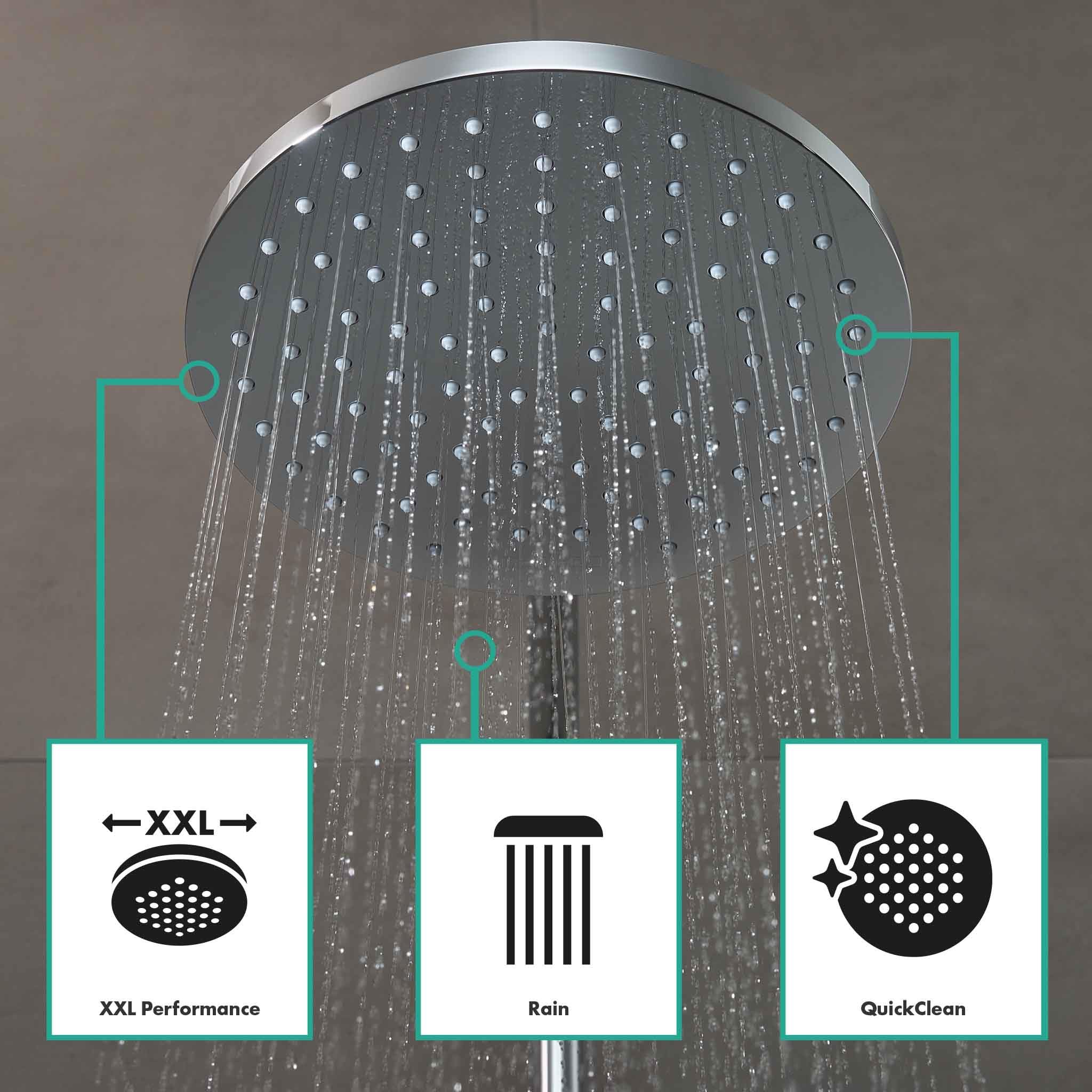 Amazon.com: hansgrohe Vernis Blend Shower System 200 1 Spray with