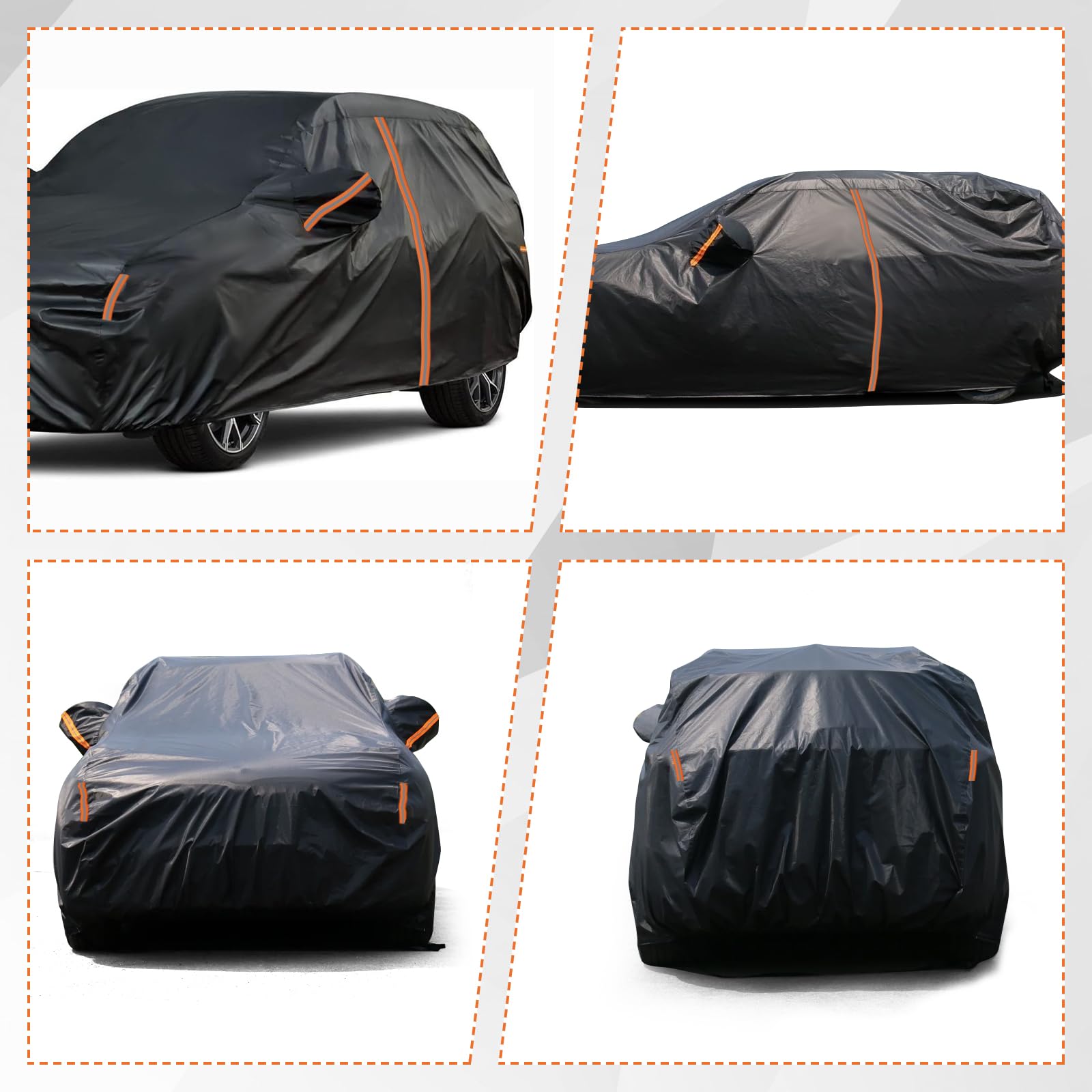 Car Cover for Mitsubishi Outlander Cover for Outlander Custom Fit Outlander Cover 2005-2025 Cover Waterproof All Weather with — view 7