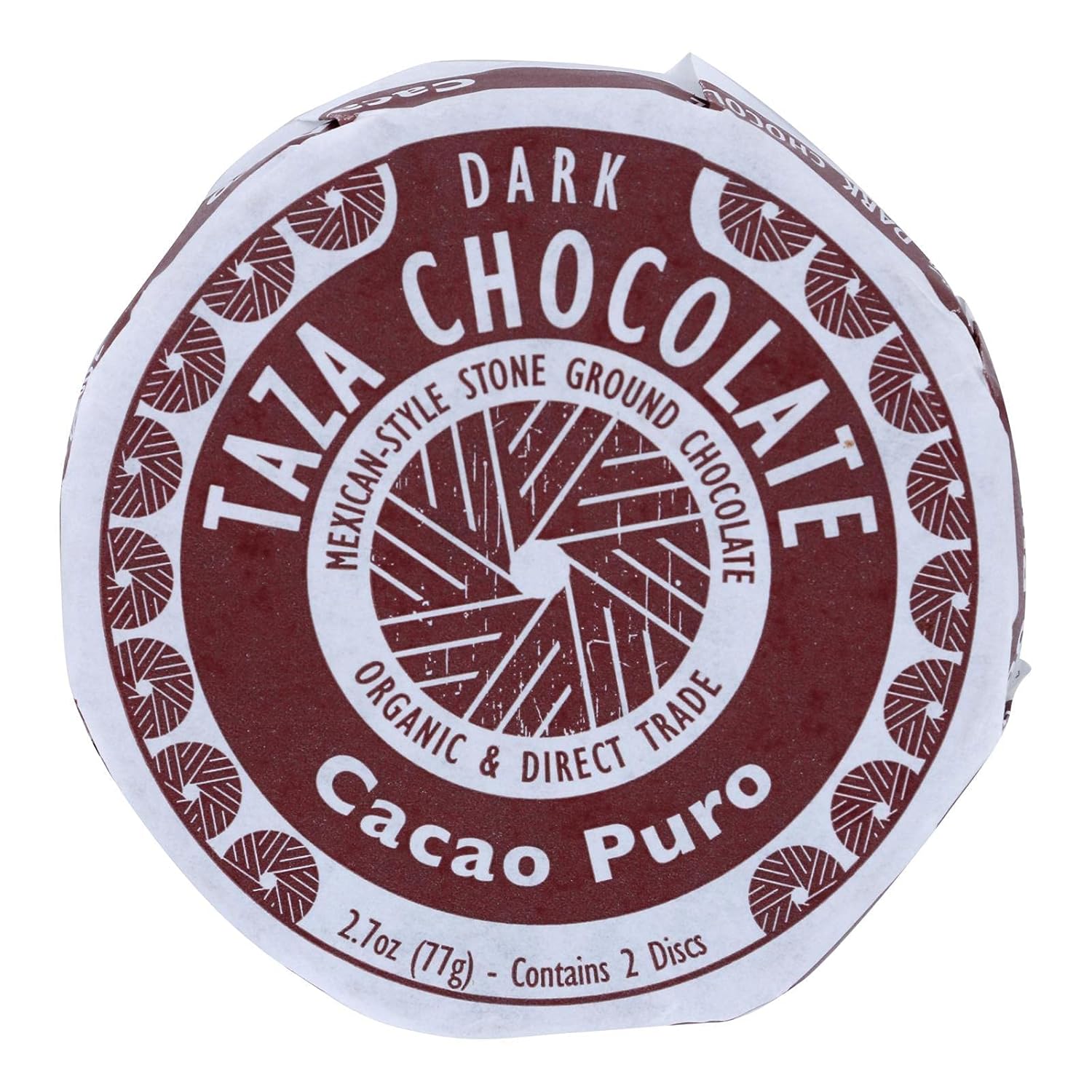 Taza Chocolate Organic Chocolate Mexicano Discs, 2.7 Ounce (Pack of 12)