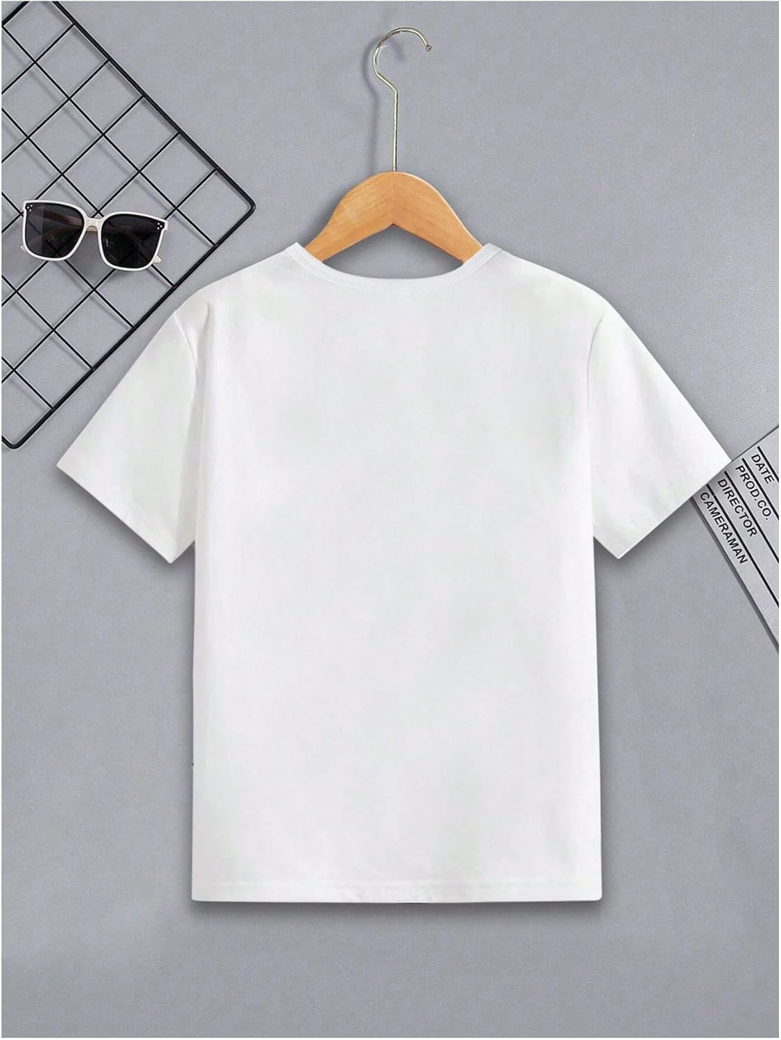 SweatyRocks Boy's Heart Graphic T Shirts Crewneck Short Sleeve Casual Tee Tops - Image 3