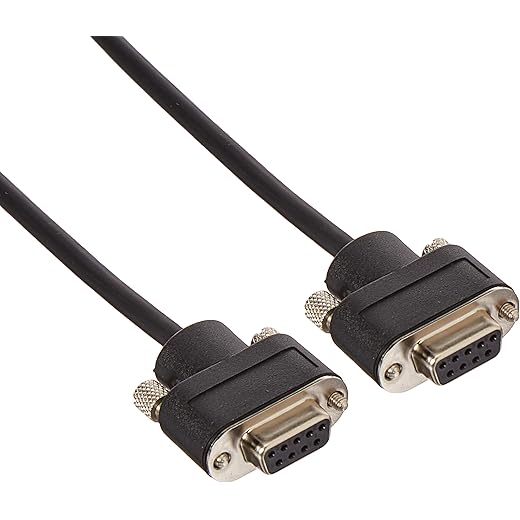 C2G RS232 DB9 Null Modem Cable 10 Feet