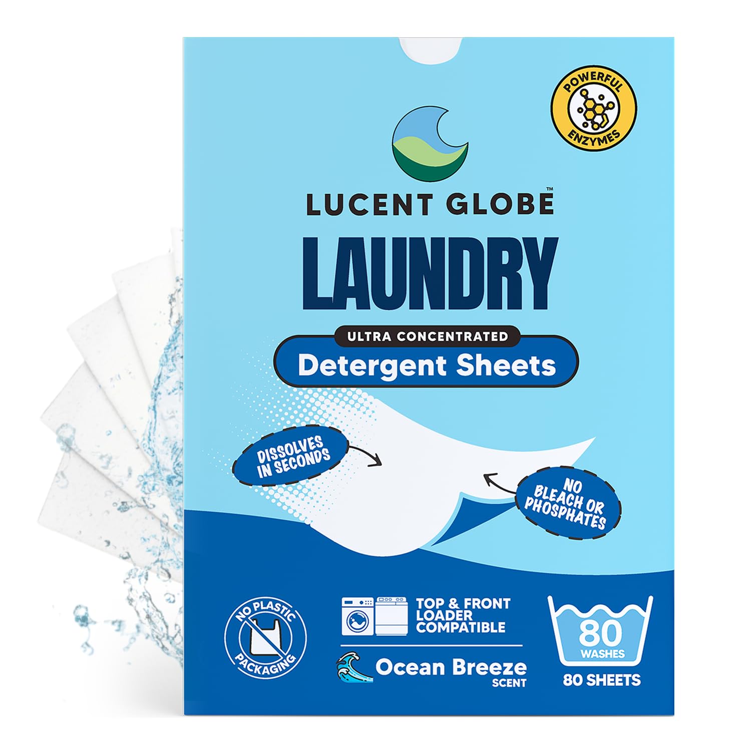 Respire Laundry Strips — Plastic-Free, Fragrance-Free