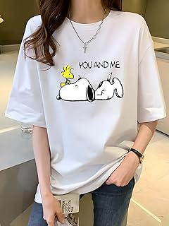 Tシャツ スヌーピー ウッドストック レディース 半袖 綿100% 日本製 春夏服 インナーシャツ クルーネック カットソー カジュアル ゆったり おしゃれ 快適 柔らかい 通気性 Tシャツ スヌーピー ウッドストック レディース 半袖 綿100% 日本製 春夏服 インナーシャツ クルーネック カットソー カジュアル ゆったり おしゃれ 快適 柔らかい 通気性