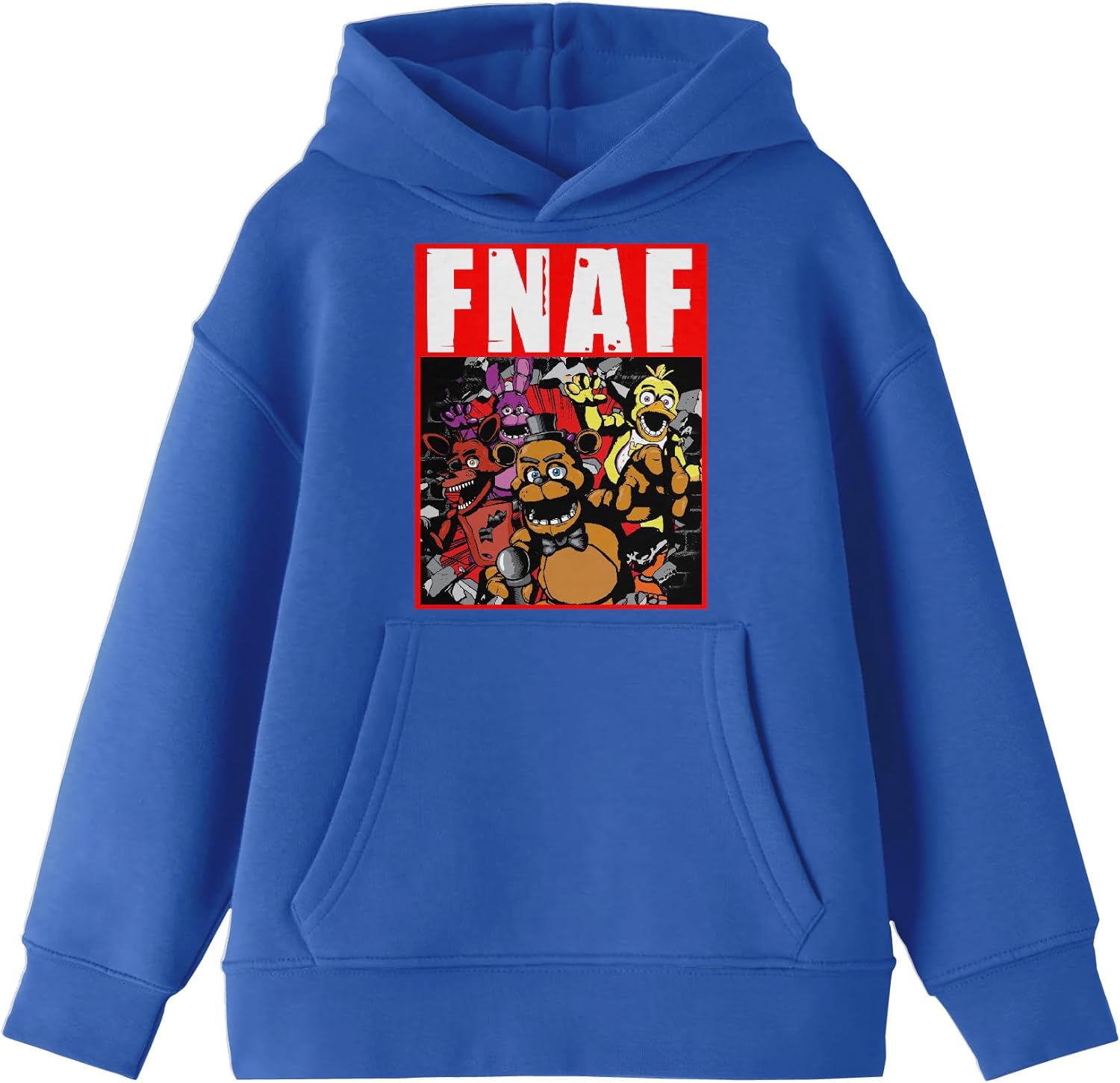 Bioworld Five Nights at Freddy's Wall Break Boy's Forest Green Sweatshirt
