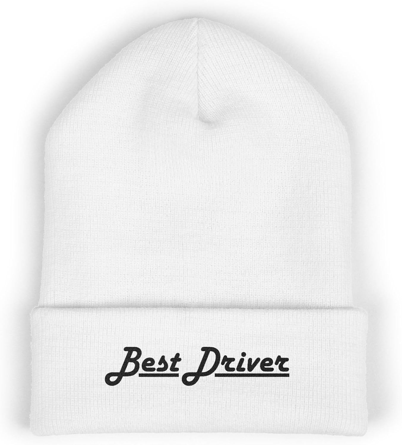 Premium Classic Cuffed Beanie Hat - Best Driver Embroidered Gift