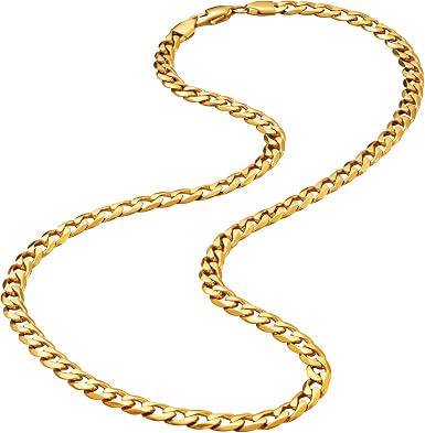 24K Gold Plated Necklace Chain 