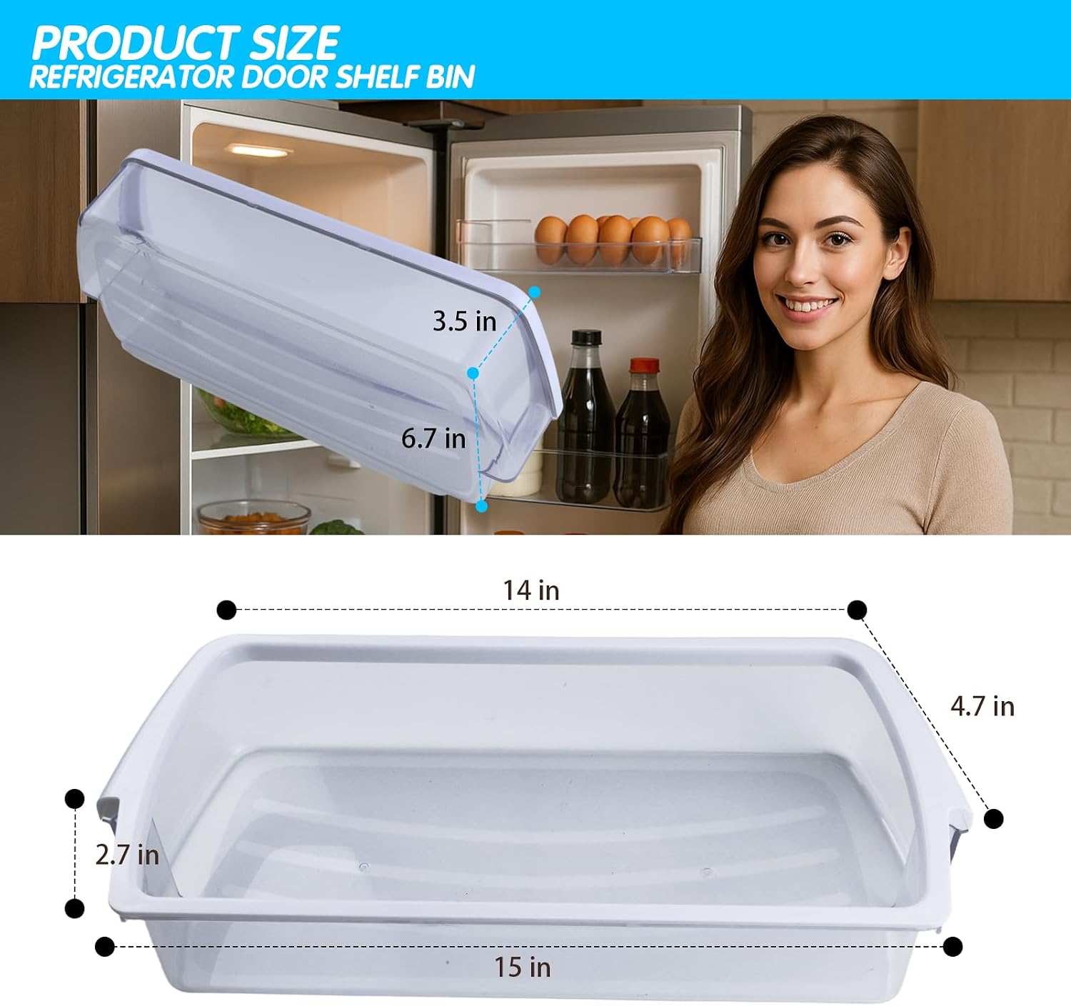 WRS325FDAM04 WRS325FDAM02 WRS325FDAB06 WRS325FDAM01 Door Shelf