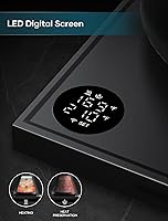 Vista 6 de Hervidores eléctricos, hervidor eléctrico de cuello de cisne, control de temperatura de ±1℉, interior de acero inoxidable, calentamiento rápido