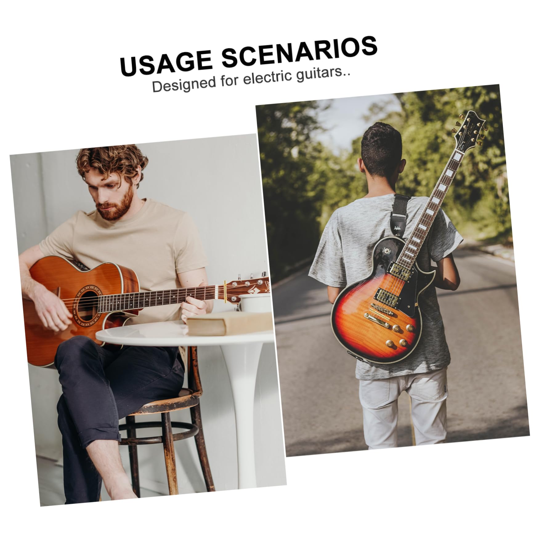 BESTonZON 15sets Dispositivi Di Stabilizzazione Per Corde Di Chitarra Elettrica Bacchette Pressione Di Facili Da Installare e Leggere Qualità Duratura Accessori Per Strumenti Musicali