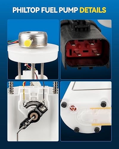 Miniatura 273 de PHILTOP Conjunto de bomba de combustible eléctrica FG0359 Reemplazo para Colorado 2004-2005, Canyon 2004-2005, MU1385, E3614M, 67557, P76184M