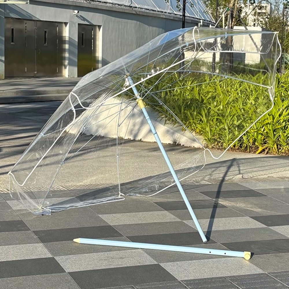 Parasol ogrodowy – duży parasol ślubny do ochrony przed deszczem, odporny na promieniowanie UV, wiatroszczelny baldachim na patio, plażę i targ