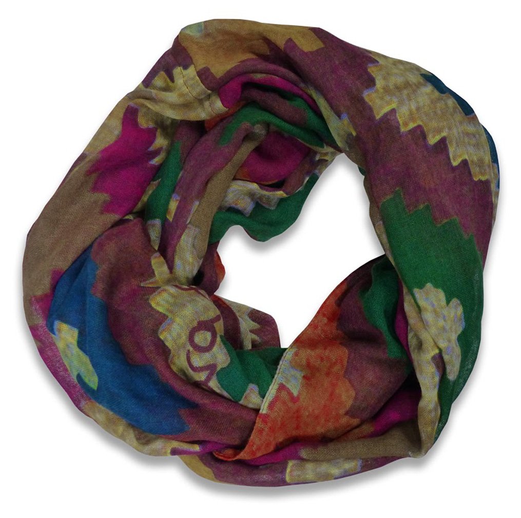 Lara & Anica - hochwertiger Modal Loop Schal - Schlauchschal Rundschal - Gr. 2 x 80 x 100 cm