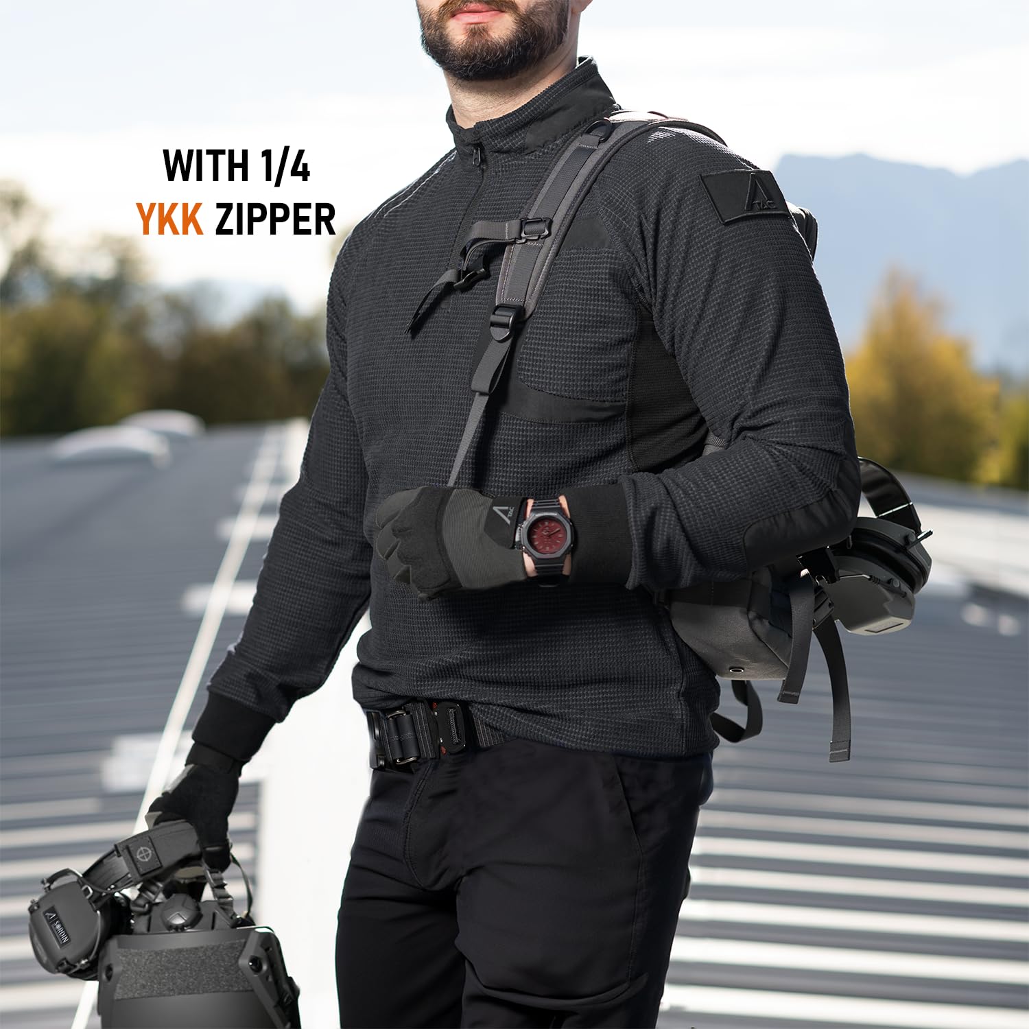 ACE Schakal Maglioni Activewear - Maglioni Outdoor per Sport, Corsa, Ciclismo, Escursionismo, Trekking e Alpinismo
