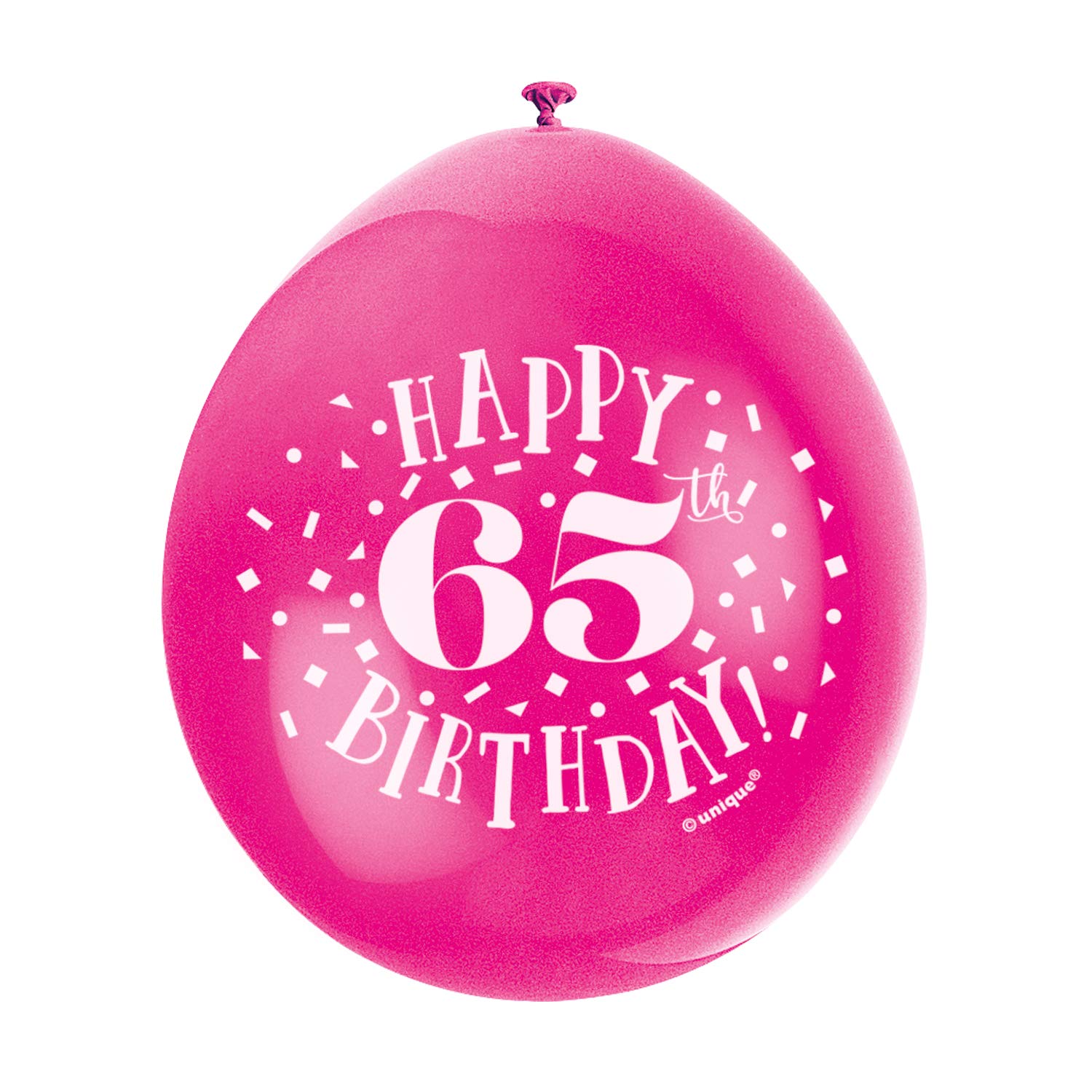 Unique Party 80021 - Palloncini in Lattice Avorio da 30cm, Confezione da 10