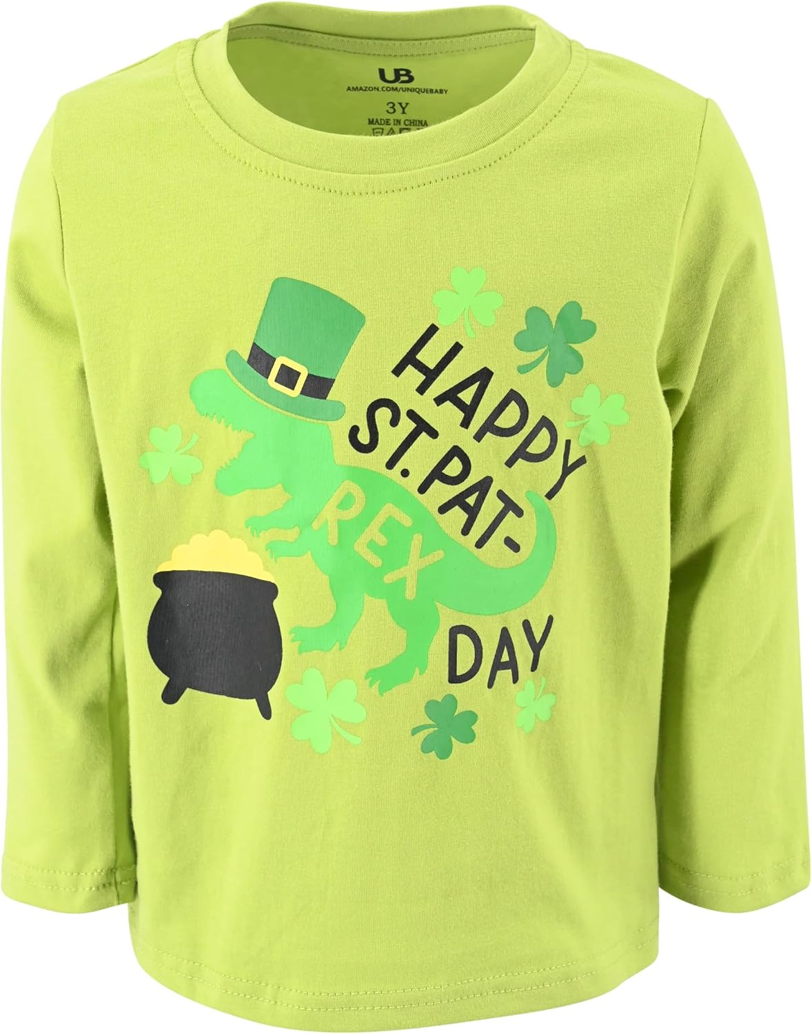 Unique Baby Boys Long Sleeve Graphic Shirt for Kids and Toddlers