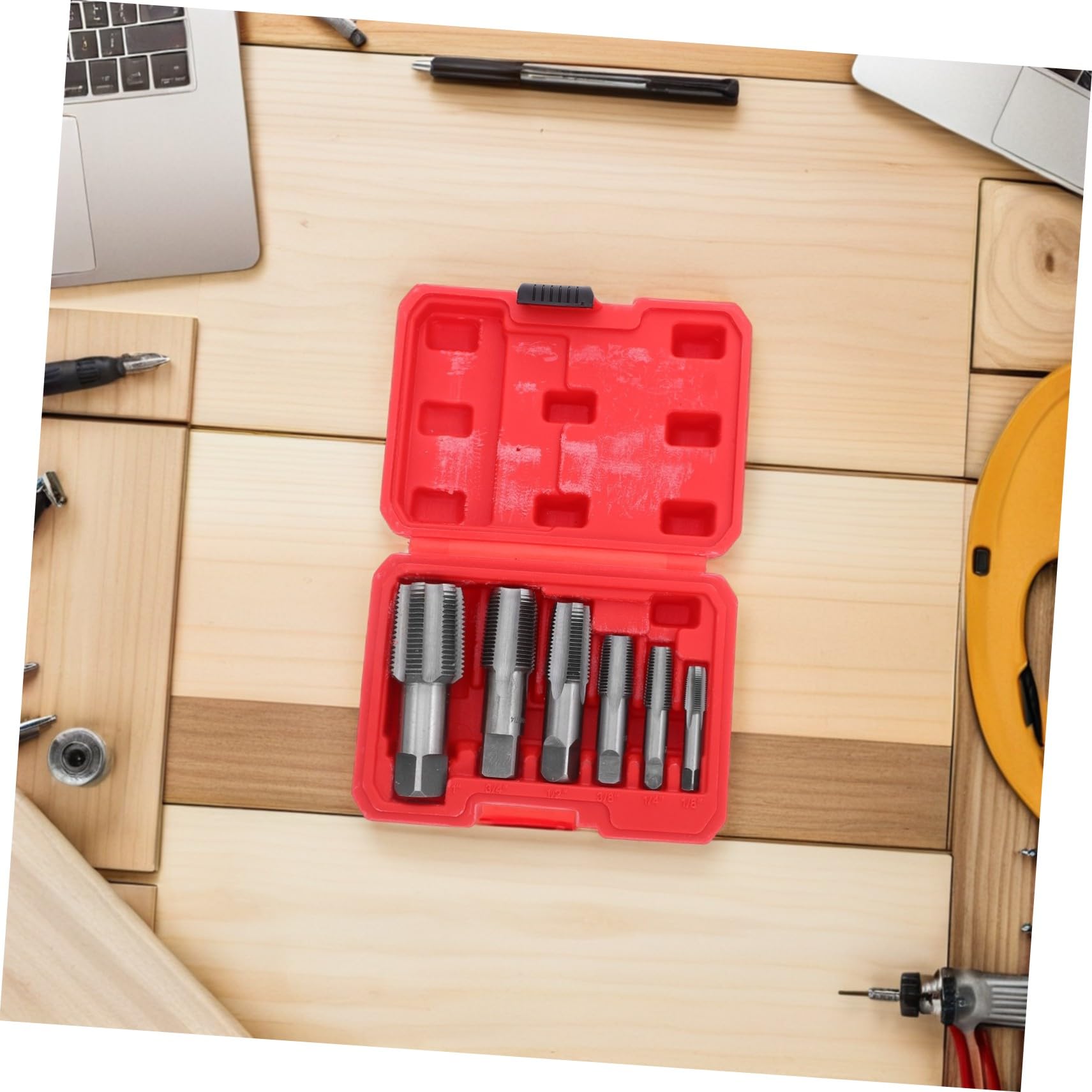 Filettatrici Npt in Resistente Kit Riparazione Filetti Tubazioni per Fai da Te e Uso Professionale Attrezzi Precisi per e Idraulica