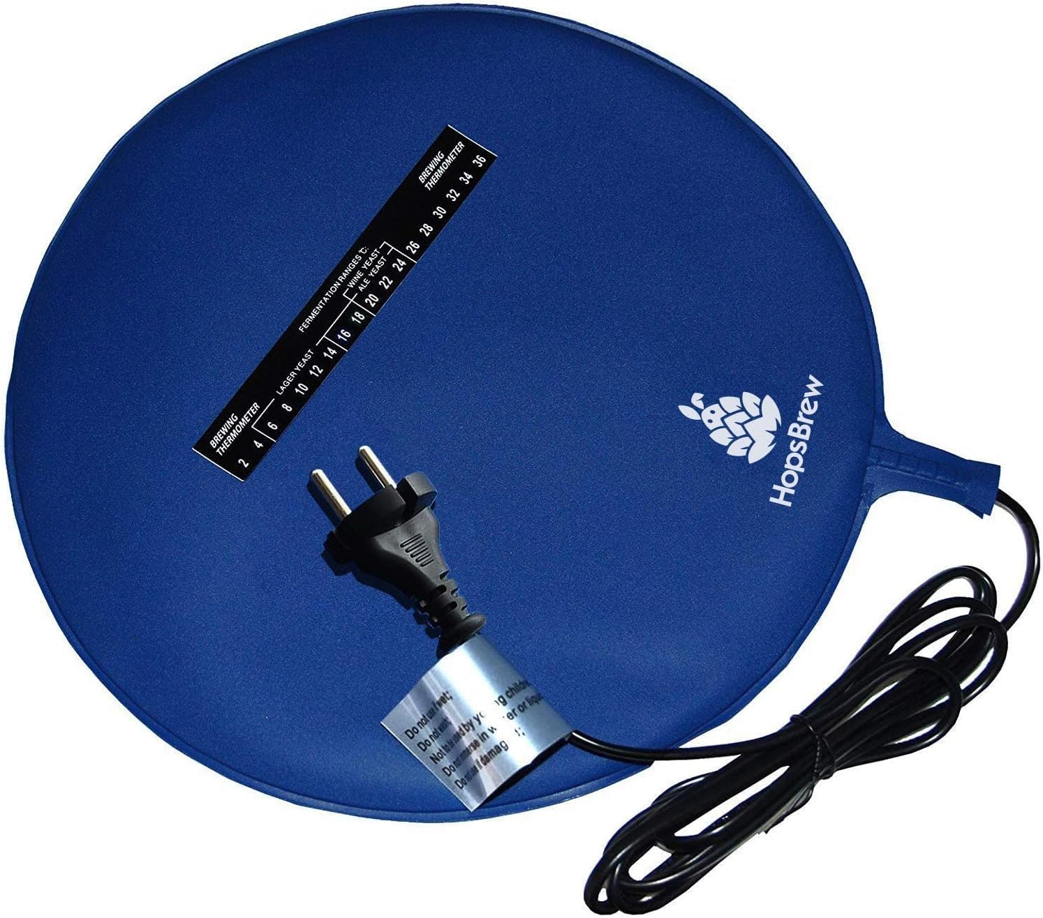 Tappetino Riscaldante Per Fermentazione Birra E Vino - 25W, Controllo Temperatura, Per Homebrewing - Foto 5