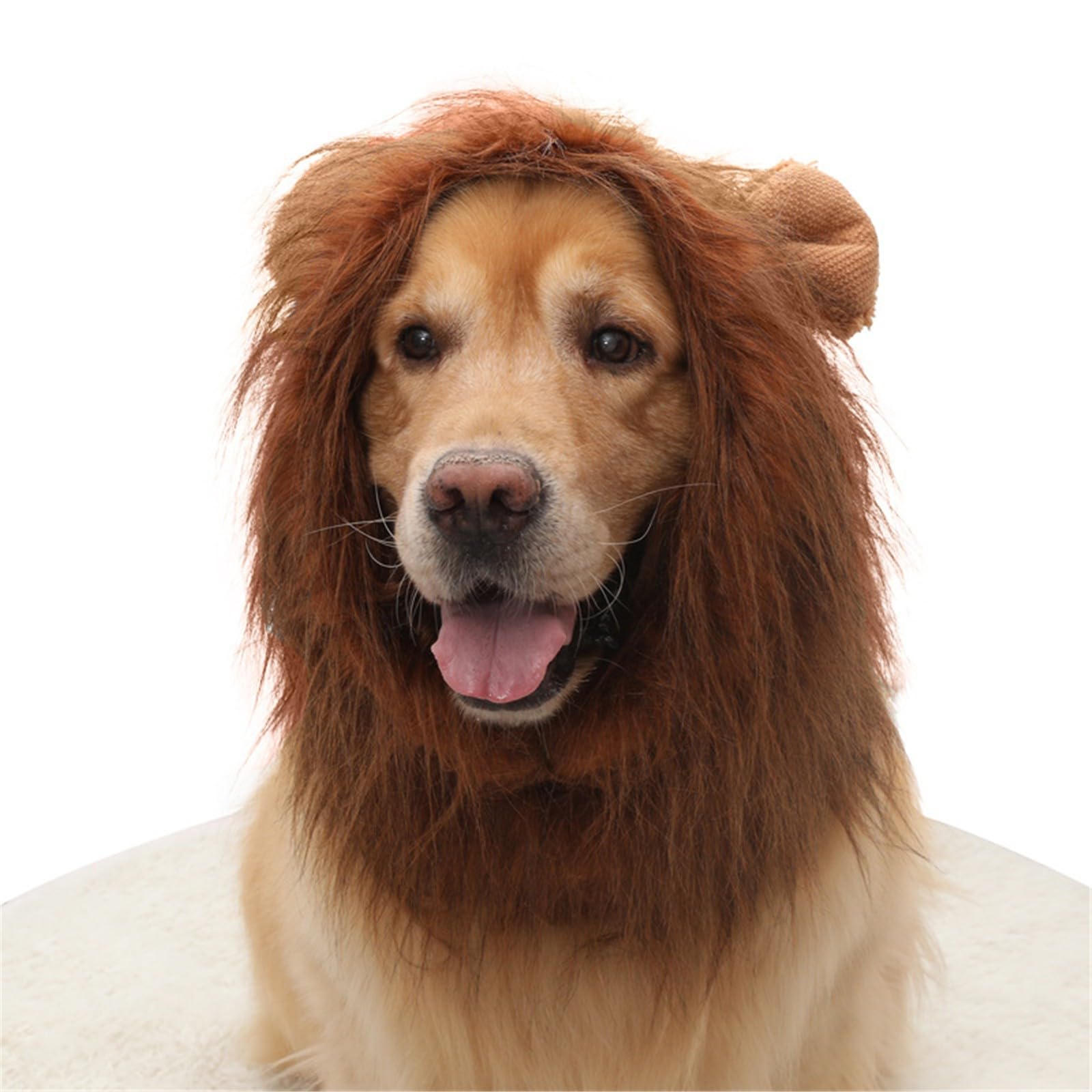 Pet Lion Mane Wig for Dogs Dog Halloween Fancy Dress Costume Accessory
